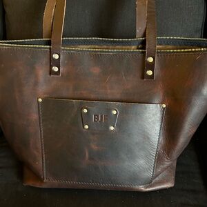 Large Portland Leather tote bag